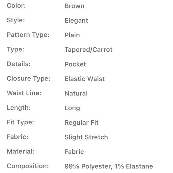 SHEIN Unity Pocket Patched Peg Leg Textured Pants - Orange - Picture 8 of 8